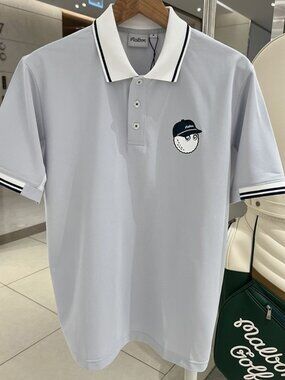 Malbon Golf Apparel Men's Short Sleeve Polo Shirt Sports Top